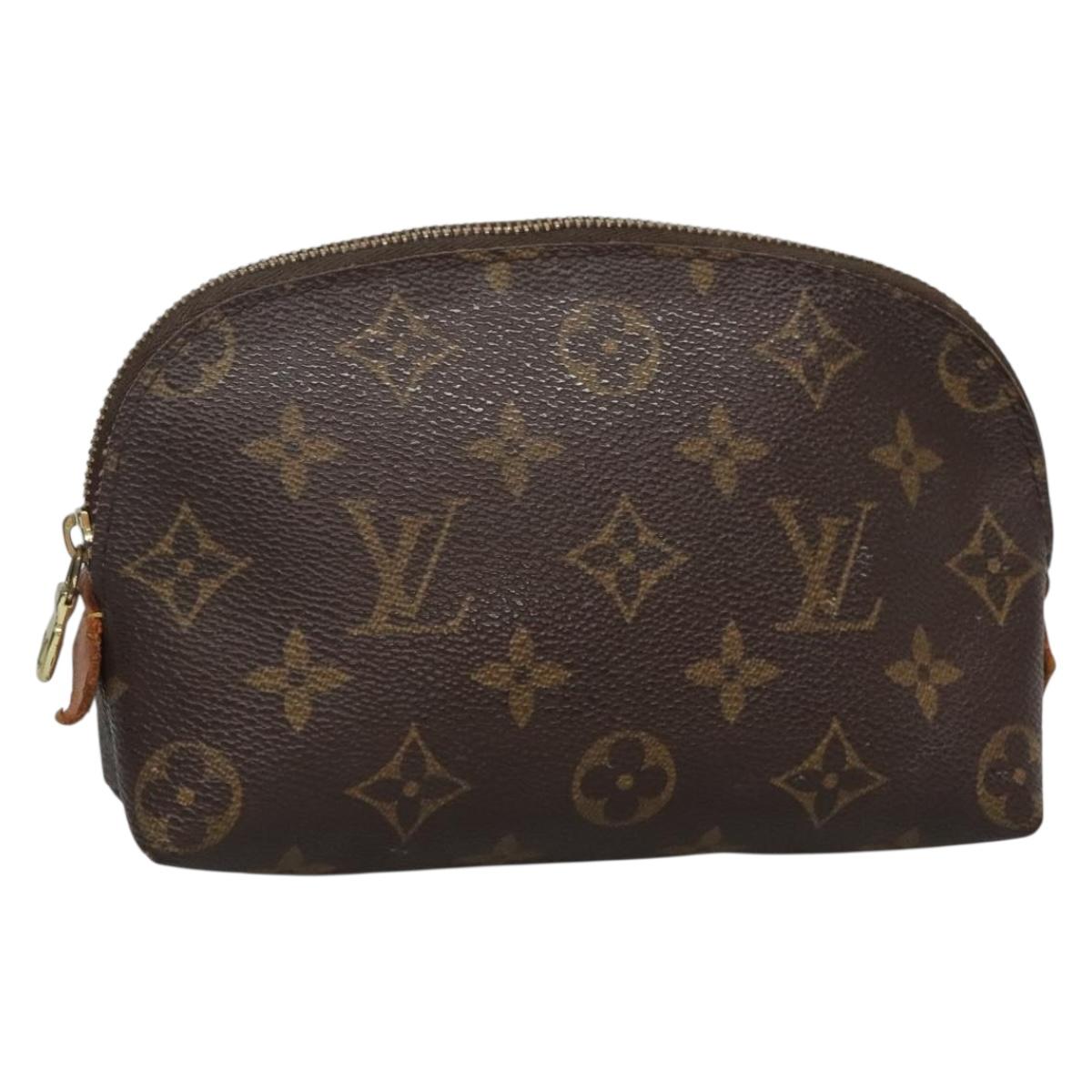 LOUIS VUITTON Monogram Pochette Cosmetic PM Pouch M43998 LV Auth fm4782