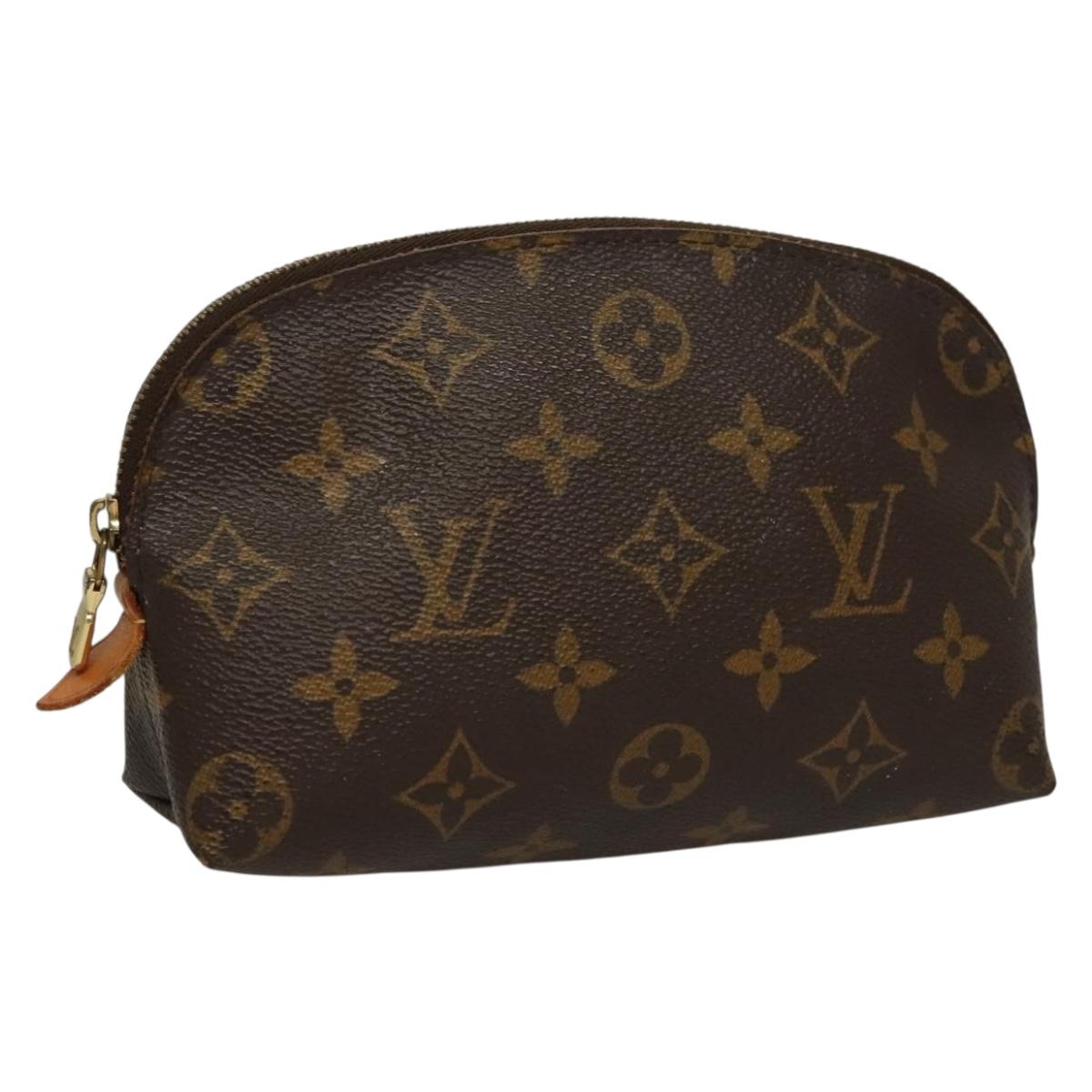 LOUIS VUITTON Monogram Pochette Cosmetic PM Pouch M43998 LV Auth fm4784