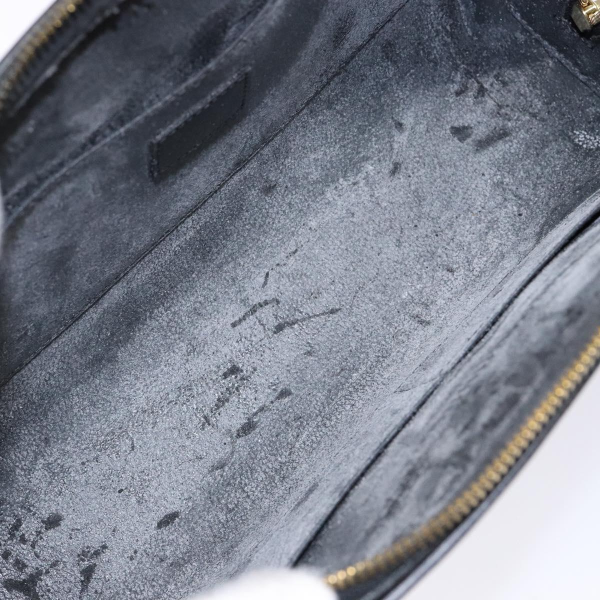 LOUIS VUITTON Epi Dauphine GM Cosmetic Pouch Black M48432 LV Auth fm4826