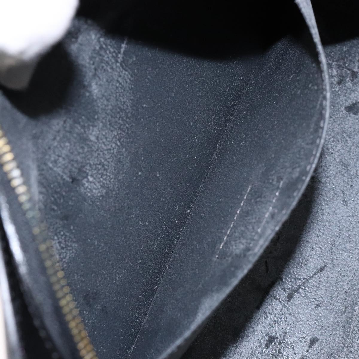 LOUIS VUITTON Epi Dauphine GM Cosmetic Pouch Black M48432 LV Auth fm4826