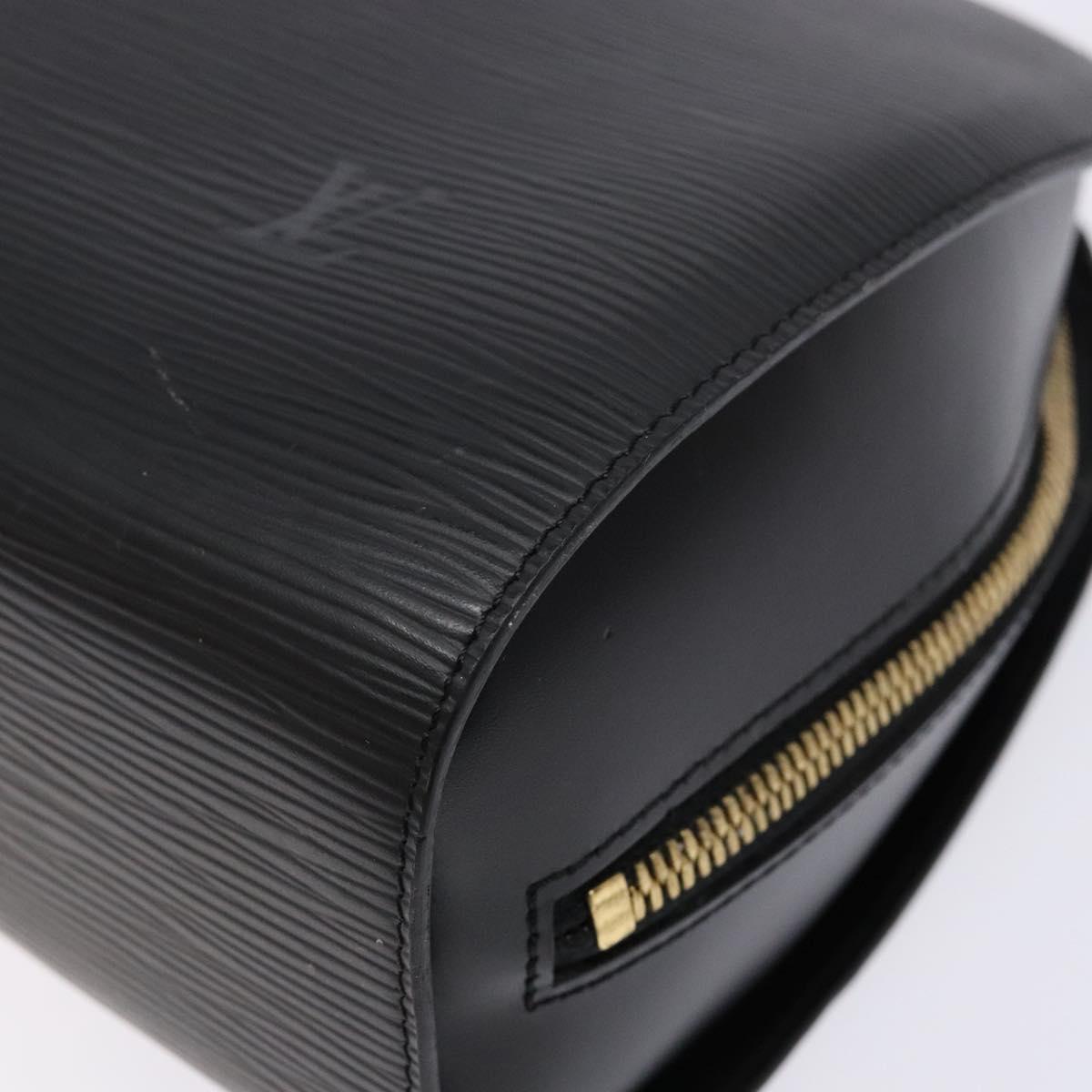 LOUIS VUITTON Epi Dauphine GM Cosmetic Pouch Black M48432 LV Auth fm4826