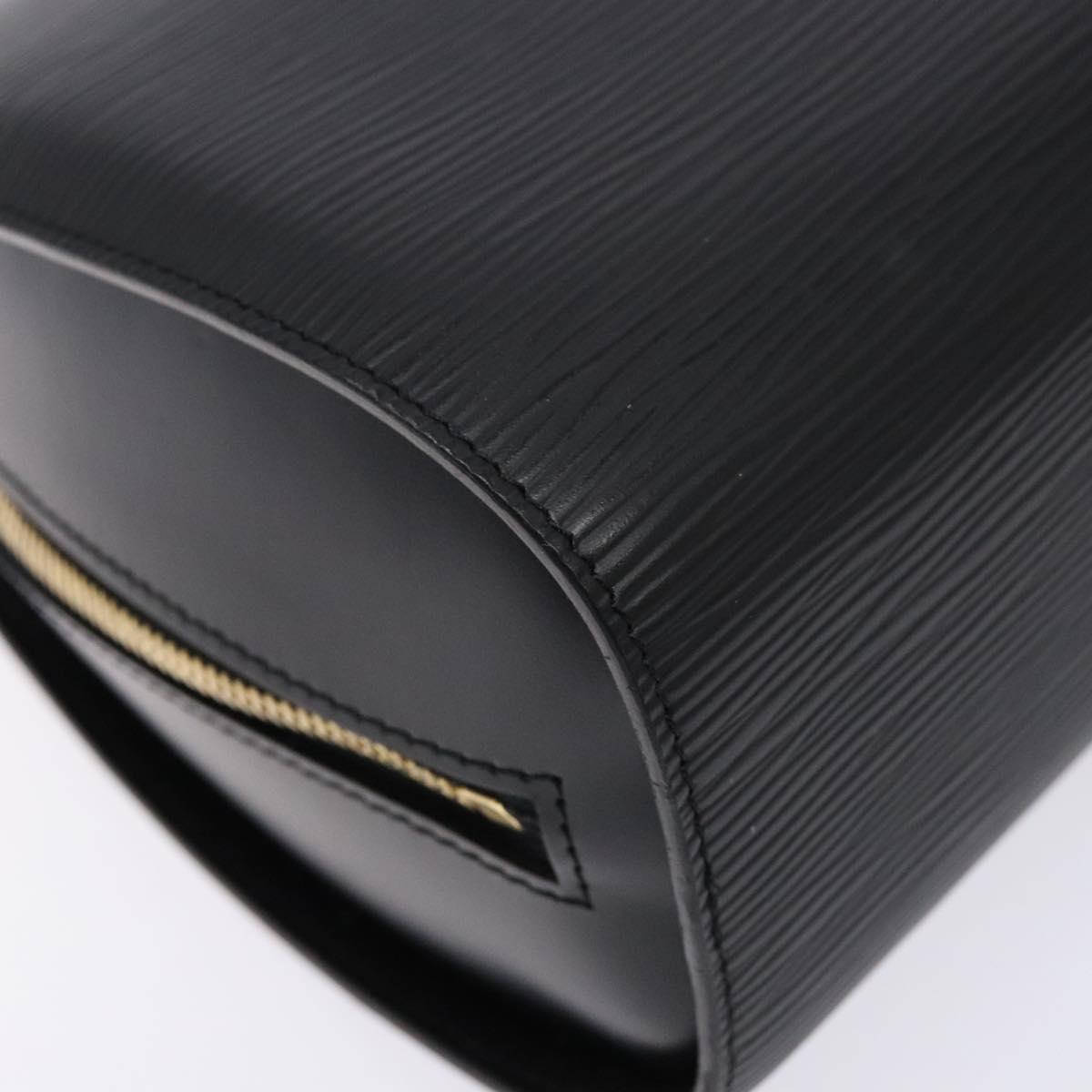 LOUIS VUITTON Epi Dauphine GM Cosmetic Pouch Black M48432 LV Auth fm4826