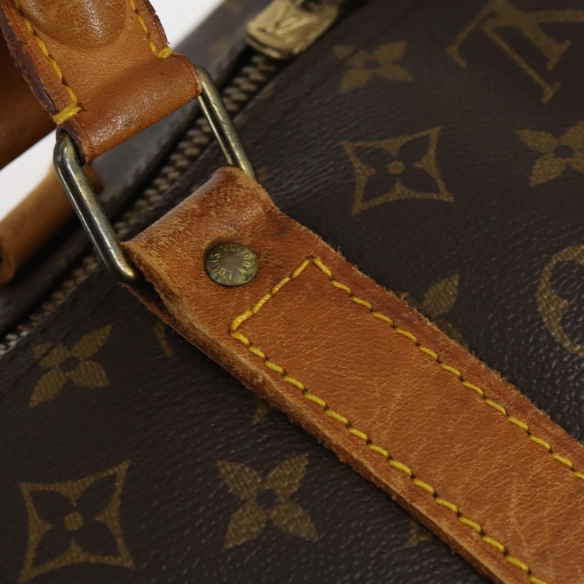 LOUIS VUITTON Monogram Keepall Bandouliere 60 Boston Bag M41412 LV Auth fm4854