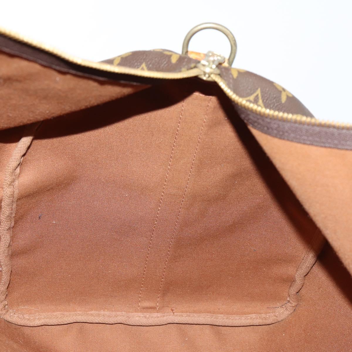 LOUIS VUITTON Monogram Keepall Bandouliere 60 Boston Bag M41412 LV Auth fm4854