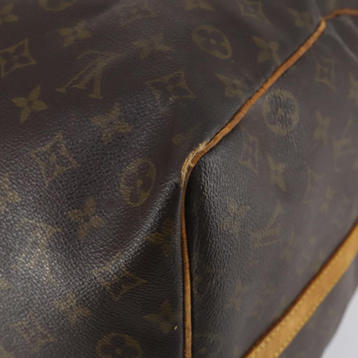 LOUIS VUITTON Monogram Keepall Bandouliere 60 Boston Bag M41412 LV Auth fm4855