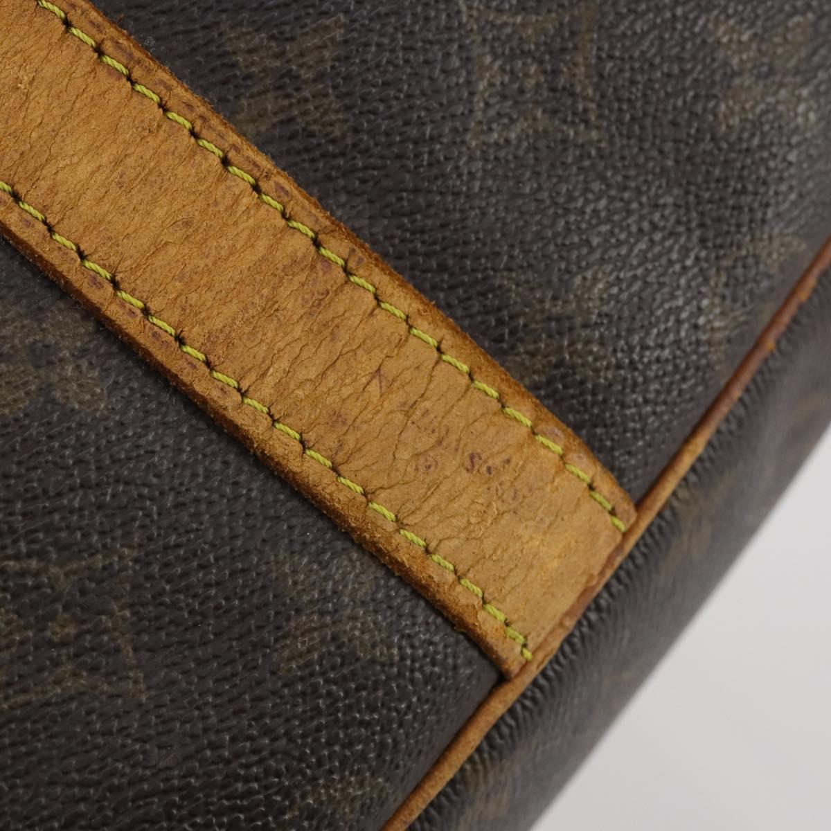 LOUIS VUITTON Monogram Keepall Bandouliere 60 Boston Bag M41412 LV Auth fm4855