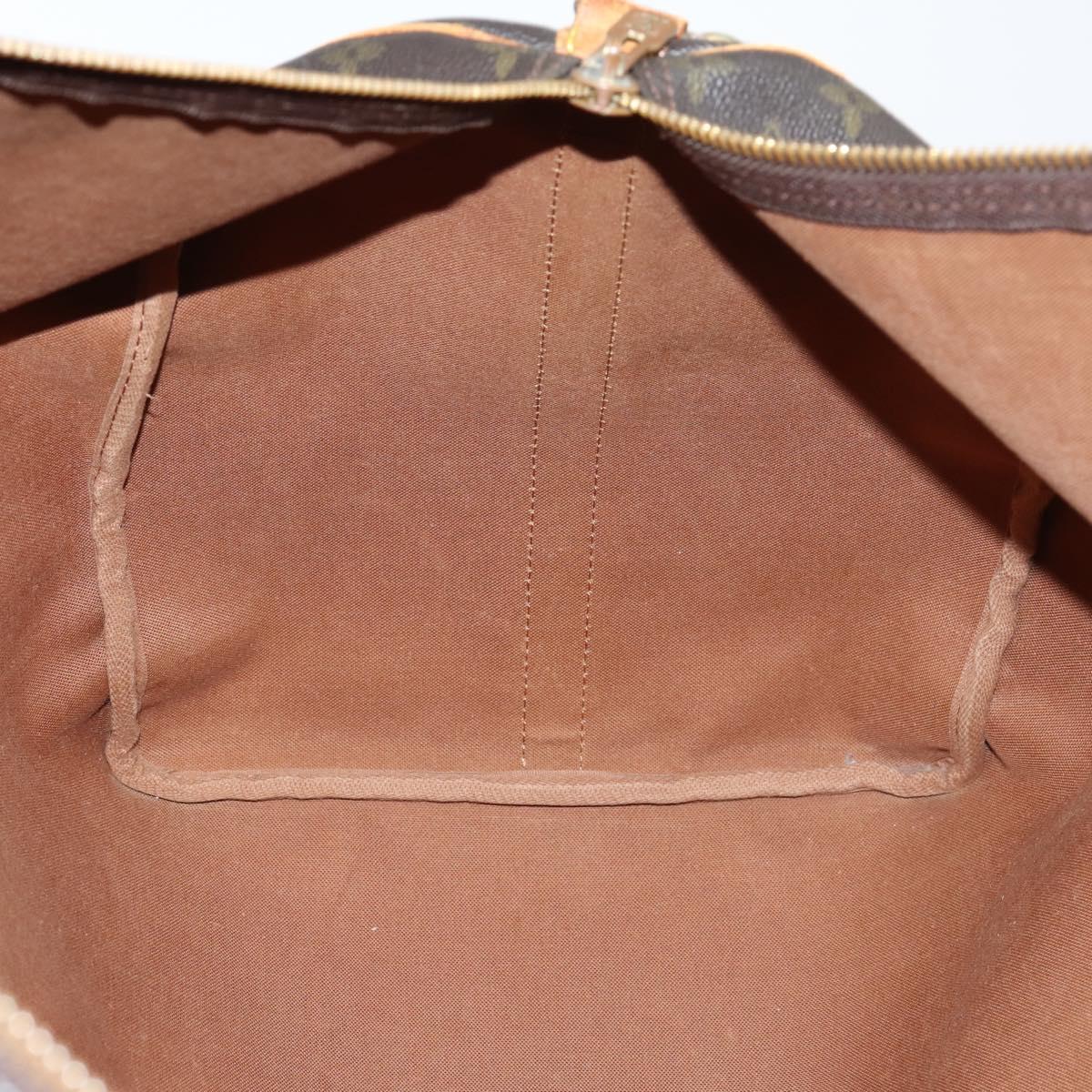 LOUIS VUITTON Monogram Keepall Bandouliere 60 Boston Bag M41412 LV Auth fm4855