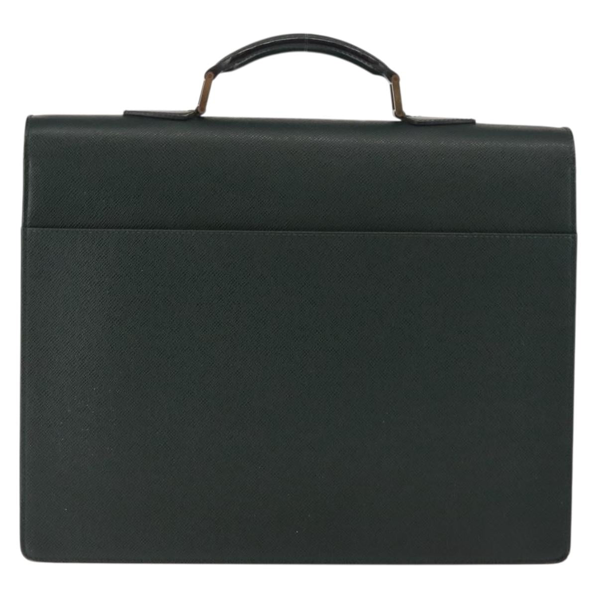 LOUIS VUITTON Taiga Serviette Moskova Business Bag Epicea M30034 LV Auth fm4903