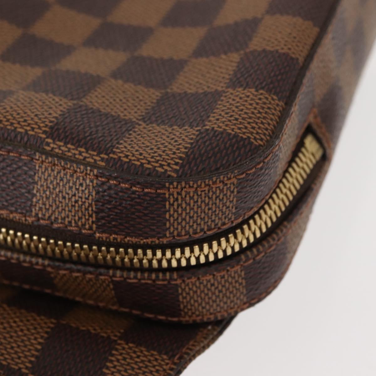 LOUIS VUITTON Damier Ebene Geronimos Shoulder Bag N51994 LV Auth fm4919V