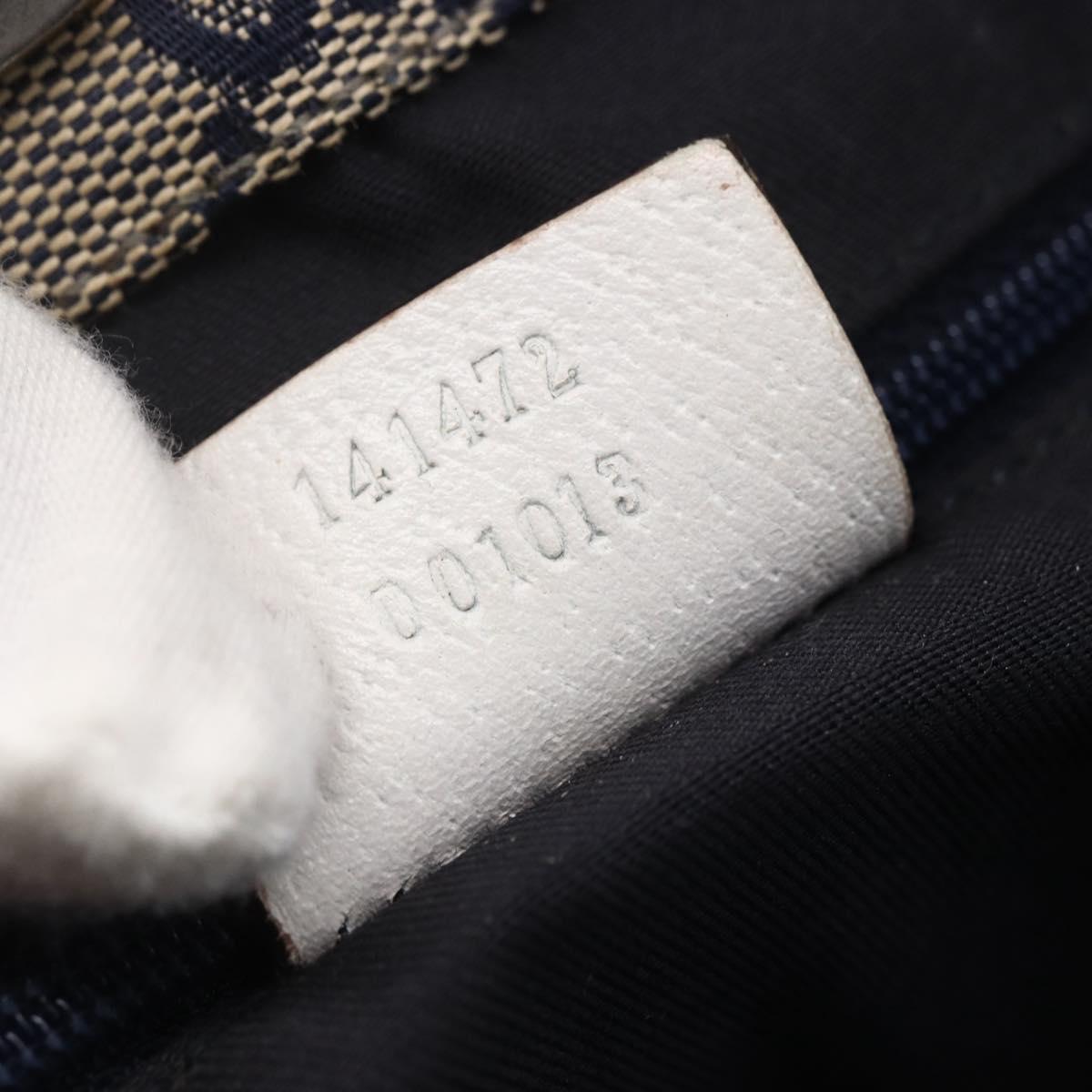 GUCCI Abbey Tote Bag Leather White Gold 141472 Auth fm4928