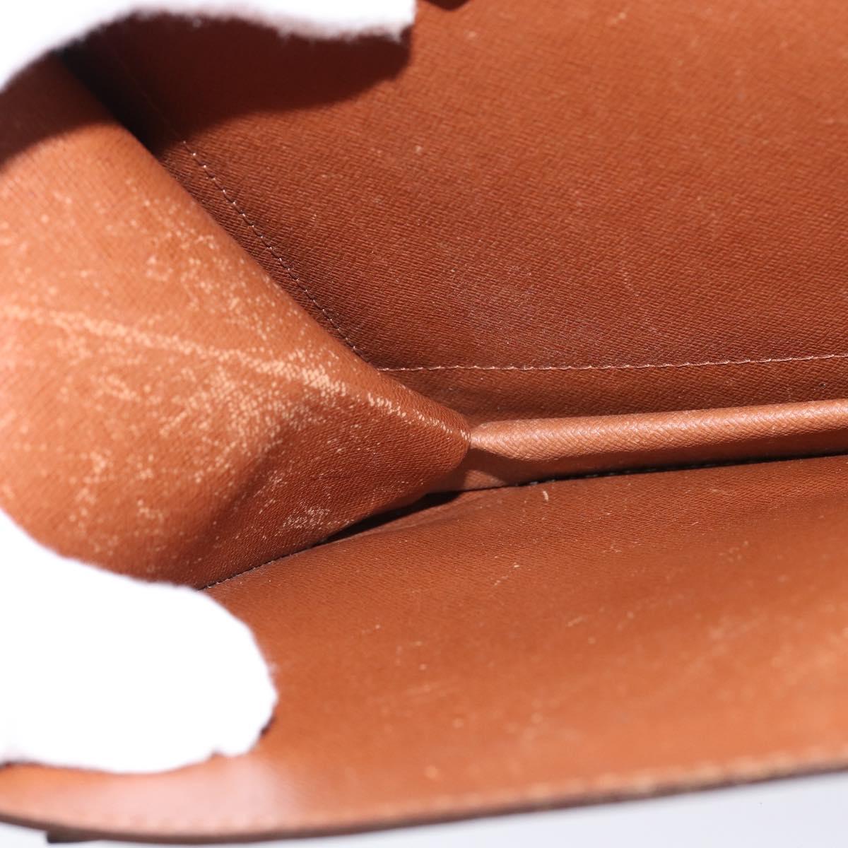 LOUIS VUITTON Epi Monceau 28 Hand Bag Brown M52123 LV Auth fm4929