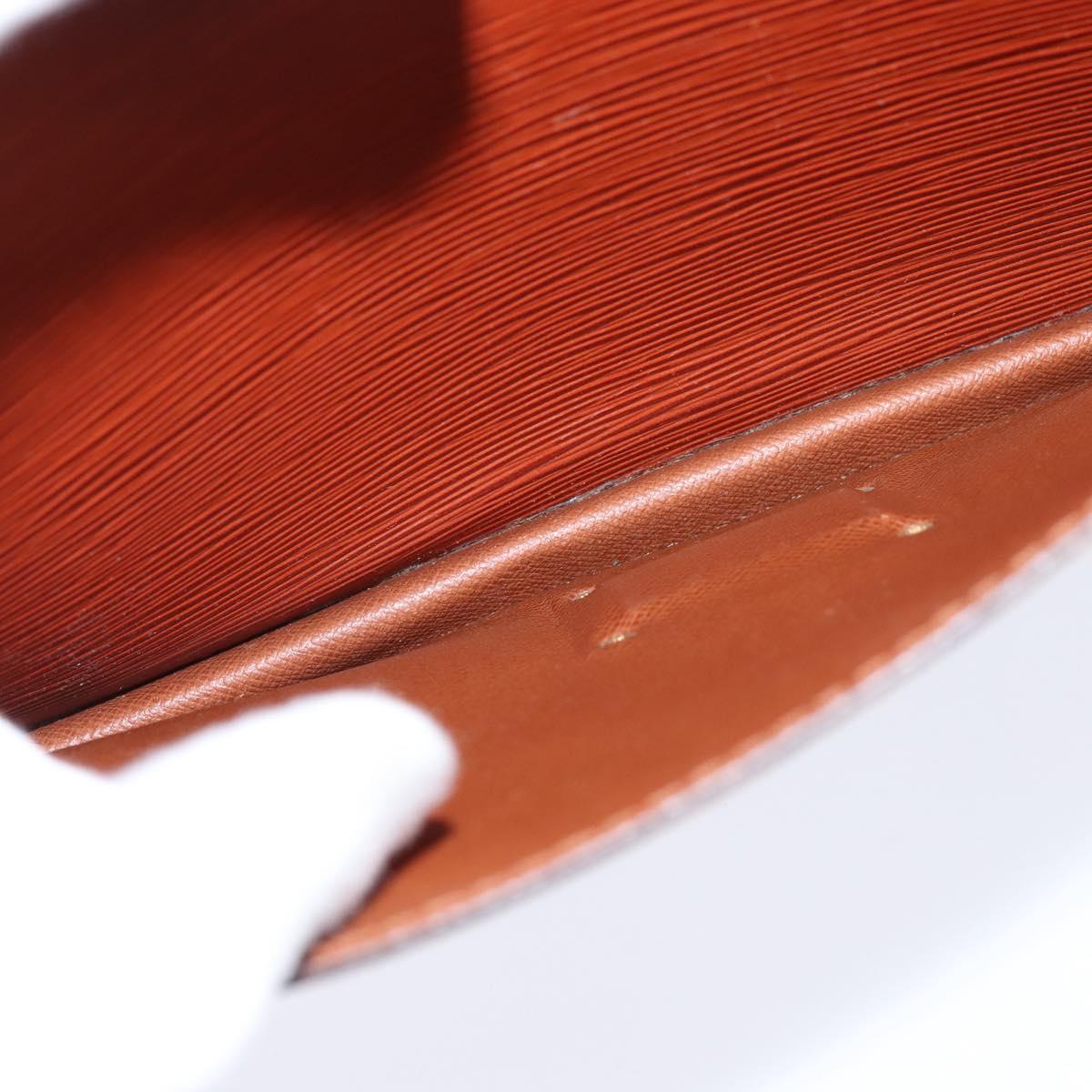 LOUIS VUITTON Epi Monceau 28 Hand Bag Brown M52123 LV Auth fm4929