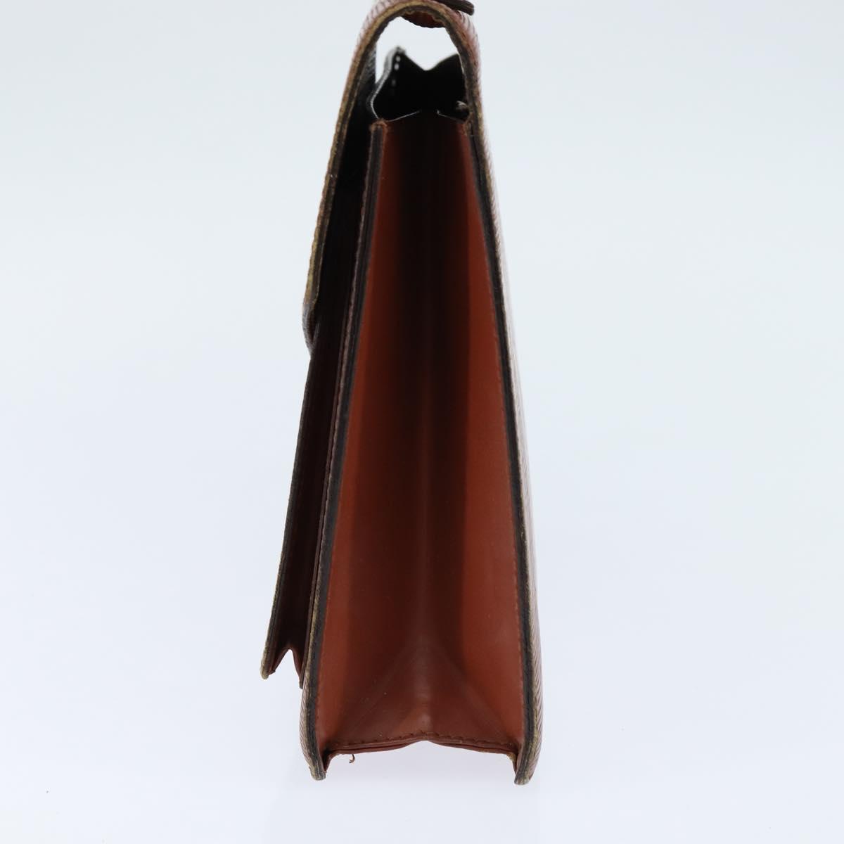 LOUIS VUITTON Epi Monceau 28 Hand Bag Brown M52123 LV Auth fm4929