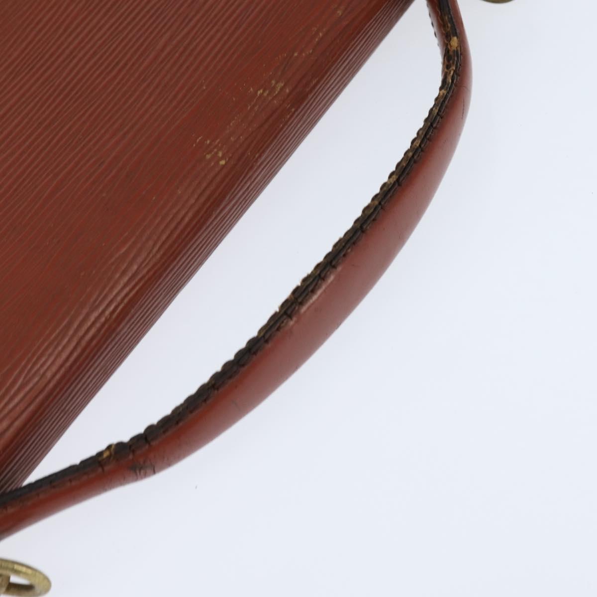 LOUIS VUITTON Epi Monceau 28 Hand Bag Brown M52123 LV Auth fm4929