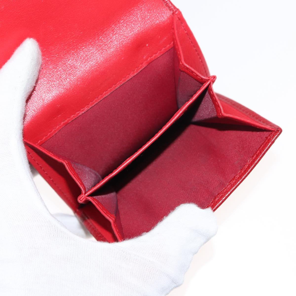 Christian Dior Trotter Canvas Bifold Wallet PVC Rasta Color Auth fm4943