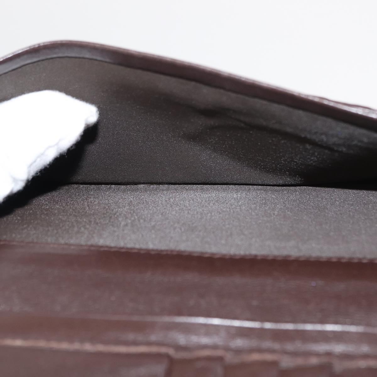 Christian Dior Trotter Canvas Saddle Long Wallet Rasta Color Auth fm4944