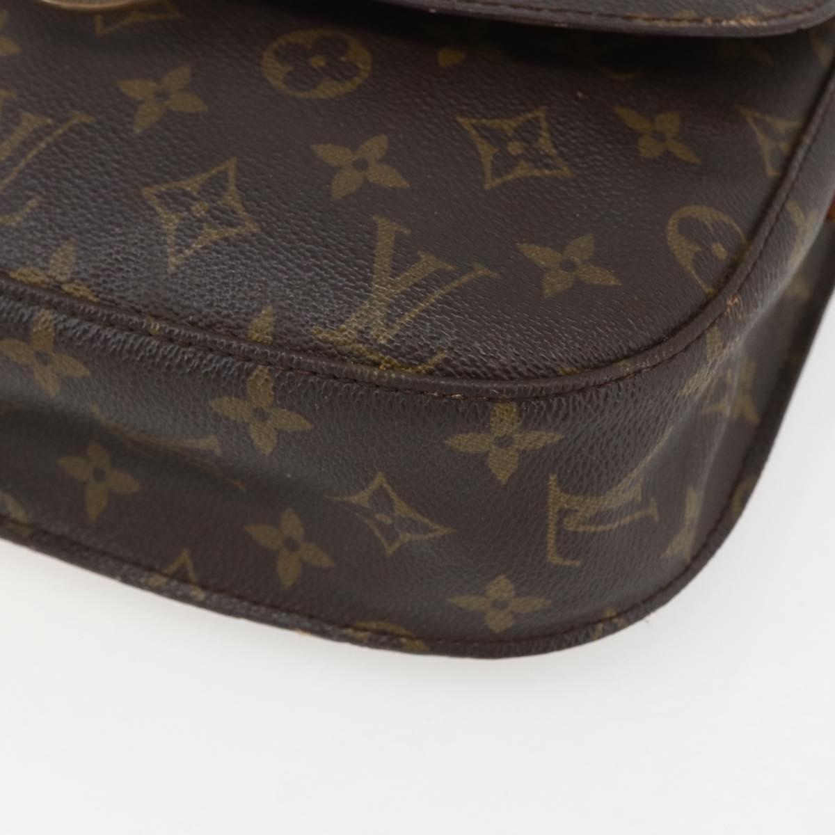LOUIS VUITTON Monogram Saint Cloud GM Shoulder Bag M51242 LV Auth fm4946