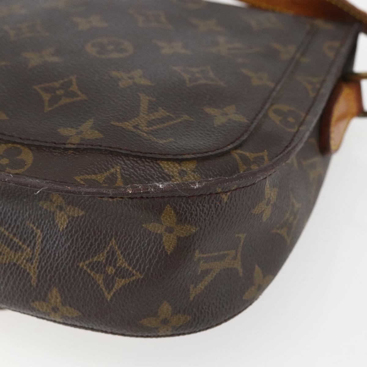 LOUIS VUITTON Monogram Saint Cloud GM Shoulder Bag M51242 LV Auth fm4946