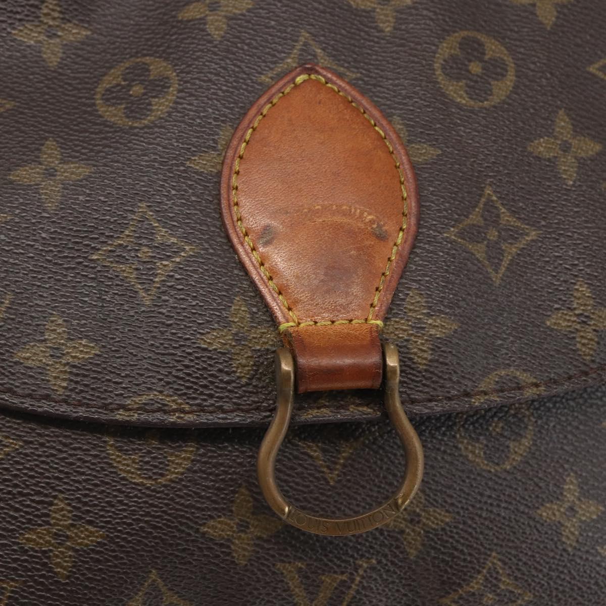 LOUIS VUITTON Monogram Saint Cloud GM Shoulder Bag M51242 LV Auth fm4946