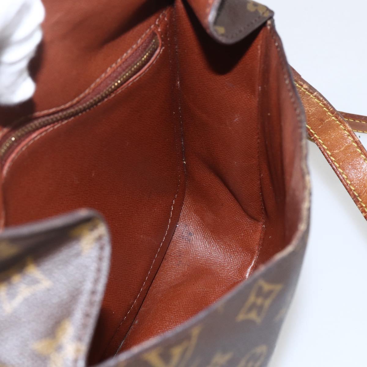 LOUIS VUITTON Monogram Saint Cloud GM Shoulder Bag M51242 LV Auth fm4946