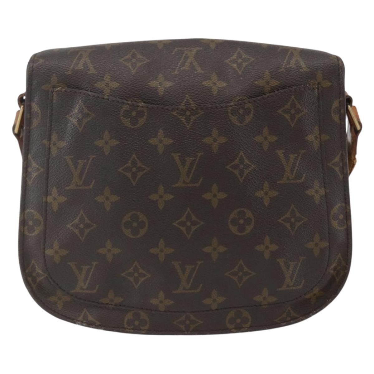 LOUIS VUITTON Monogram Saint Cloud GM Shoulder Bag M51242 LV Auth fm4946