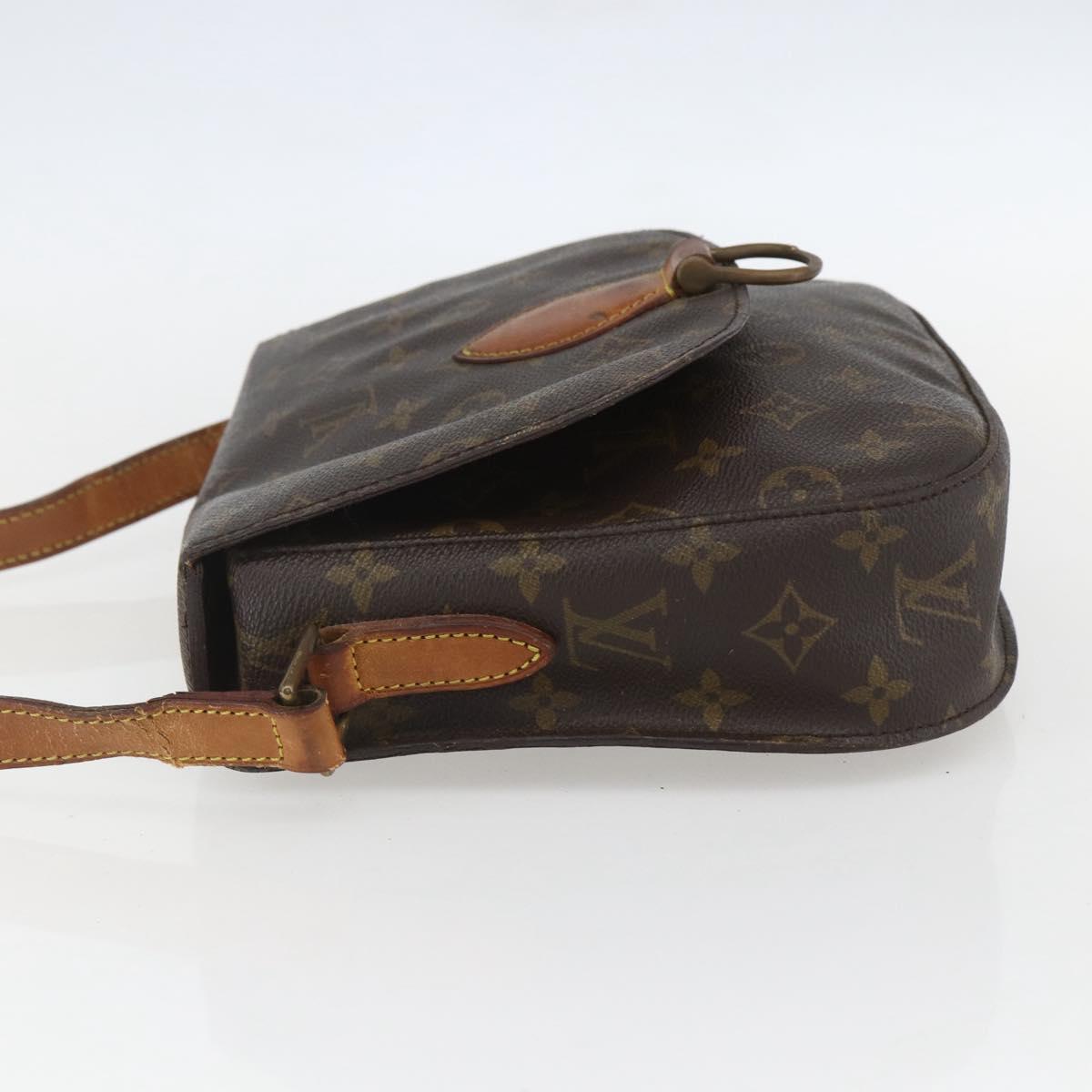 LOUIS VUITTON Monogram Saint Cloud GM Shoulder Bag M51242 LV Auth fm4946