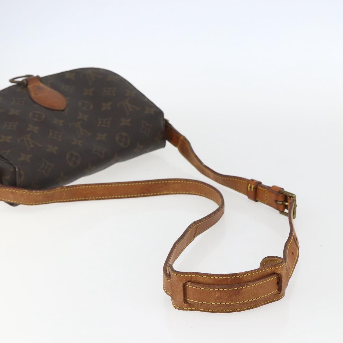 LOUIS VUITTON Monogram Saint Cloud GM Shoulder Bag M51242 LV Auth fm4946