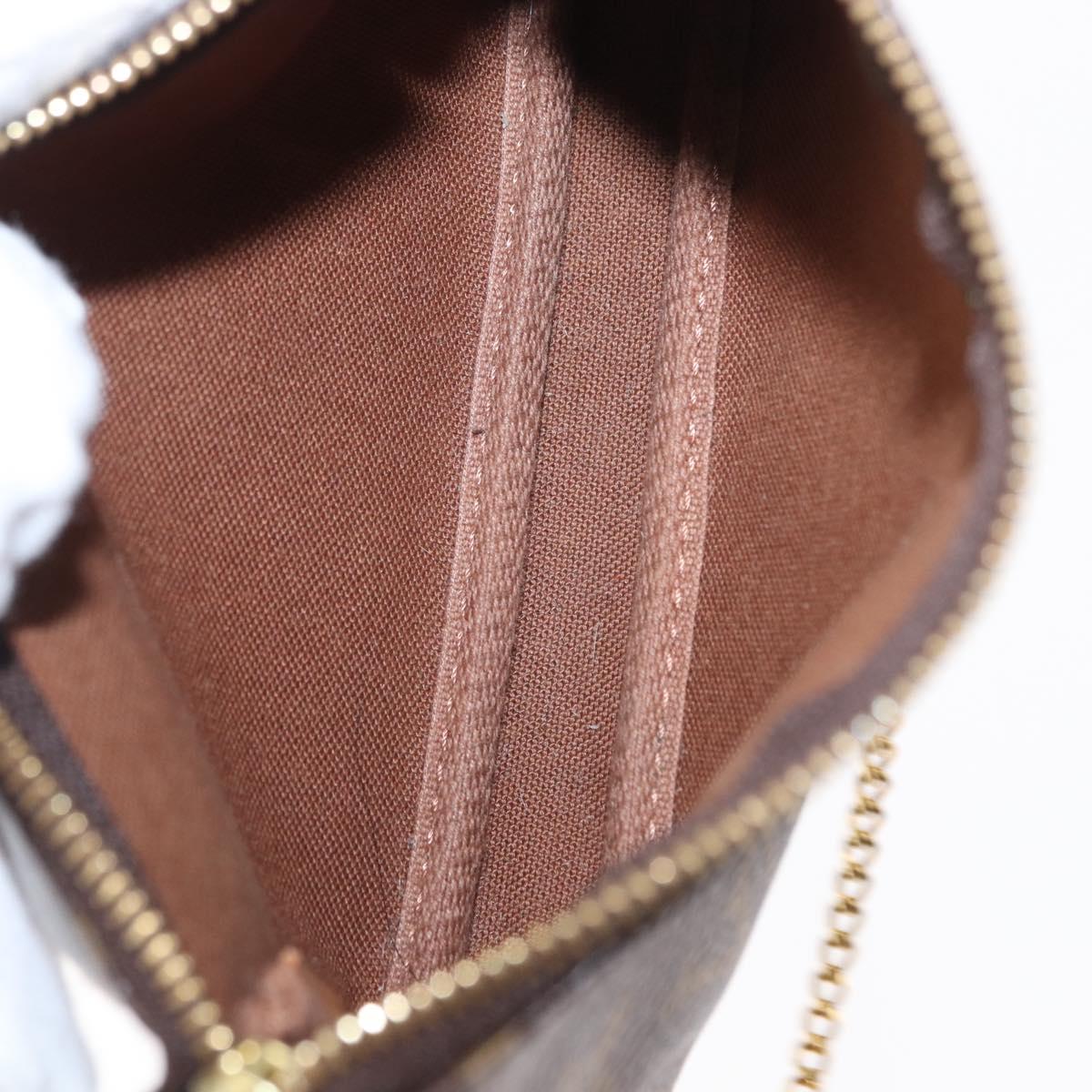 LOUIS VUITTON Monogram Mini Pochette Accessoires Pouch M58009 LV Auth fm4950