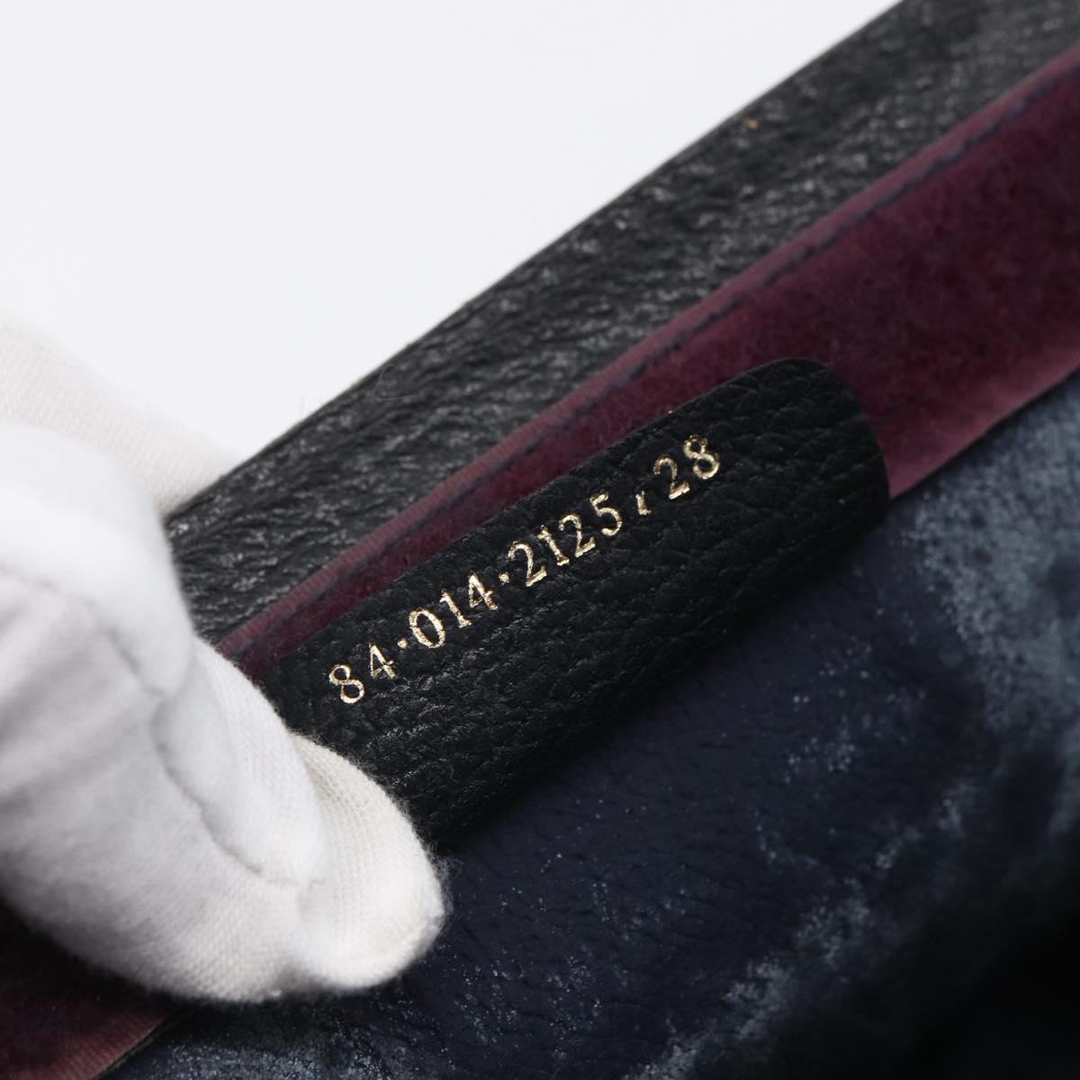 GUCCI GG Supreme Sherry Line Clutch Bag PVC Red Navy 84 014 2125 28 Auth fm4960