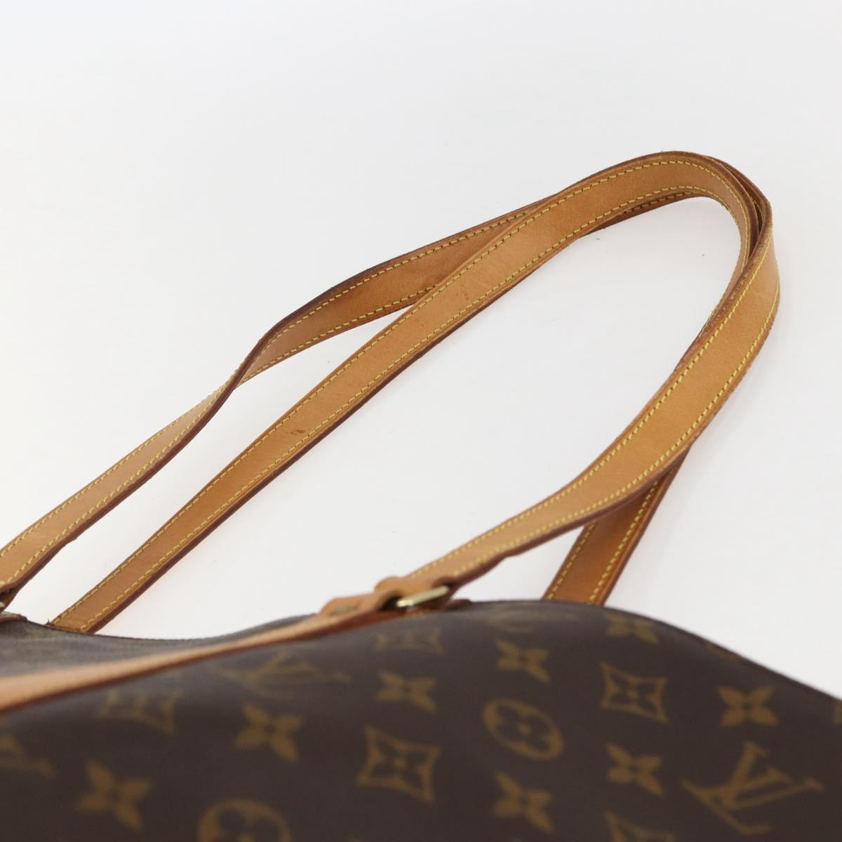 LOUIS VUITTON Monogram Sac Shopping Tote Bag M51108 LV Auth fm4961