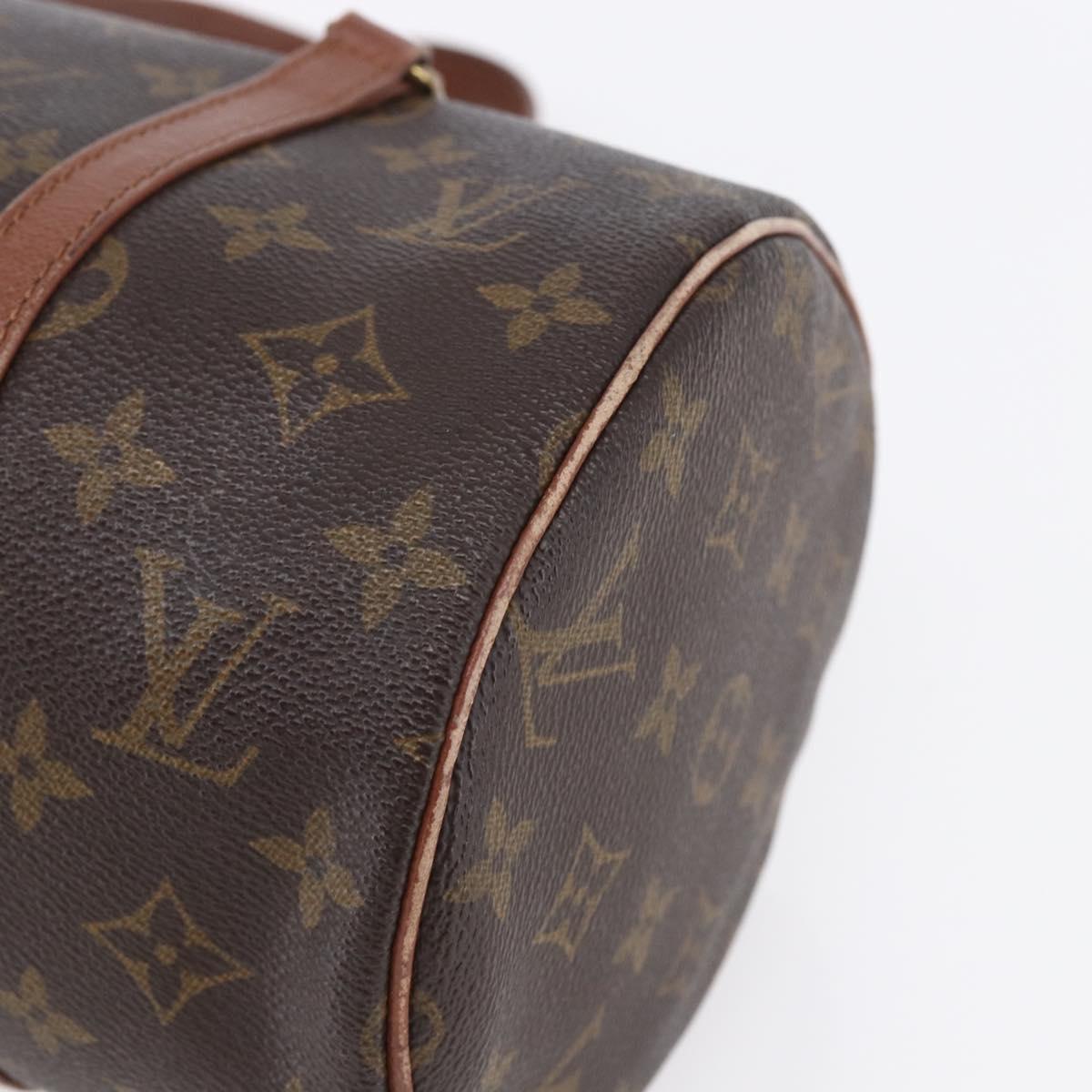 LOUIS VUITTON Monogram Papillon 30 Hand Bag M51385 LV Auth fm4964