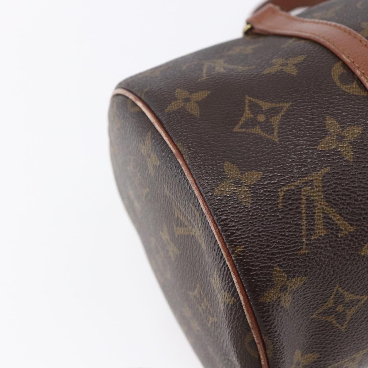 LOUIS VUITTON Monogram Papillon 30 Hand Bag M51385 LV Auth fm4964