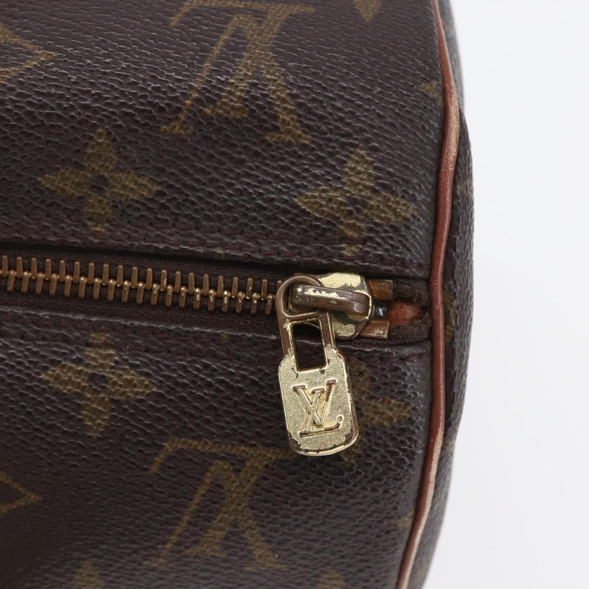 LOUIS VUITTON Monogram Papillon 30 Hand Bag M51385 LV Auth fm4964