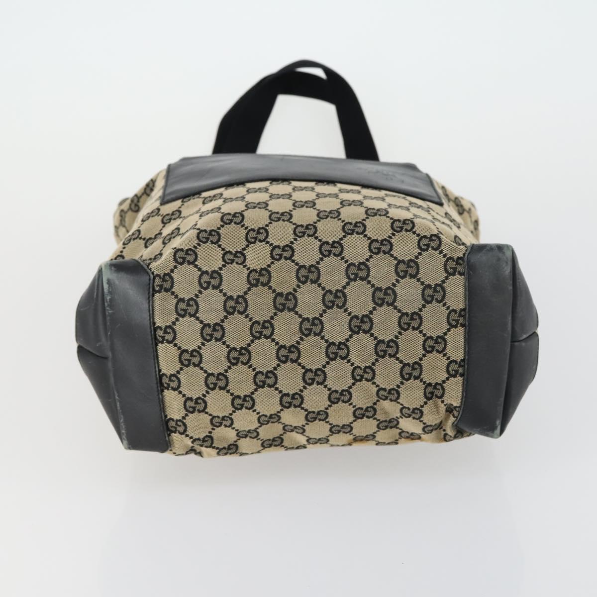 GUCCI GG Canvas Web Sherry Line Shoulder Bag 5 Set Beige Red Auth fm4976