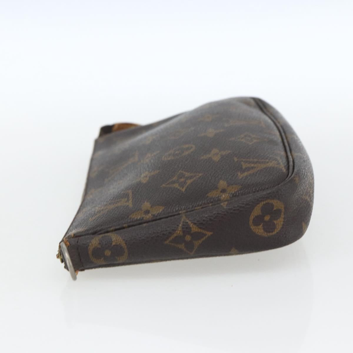 LOUIS VUITTON Monogram Pochette Accessoires Pouch M51980 LV Auth fm5031
