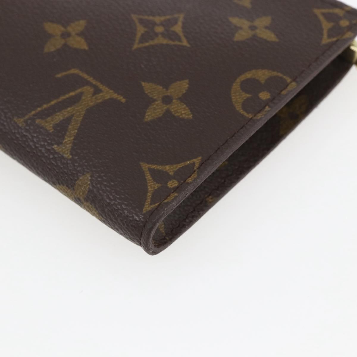 LOUIS VUITTON Monogram Bucket PM Accessory Pouch LV Auth fm5032