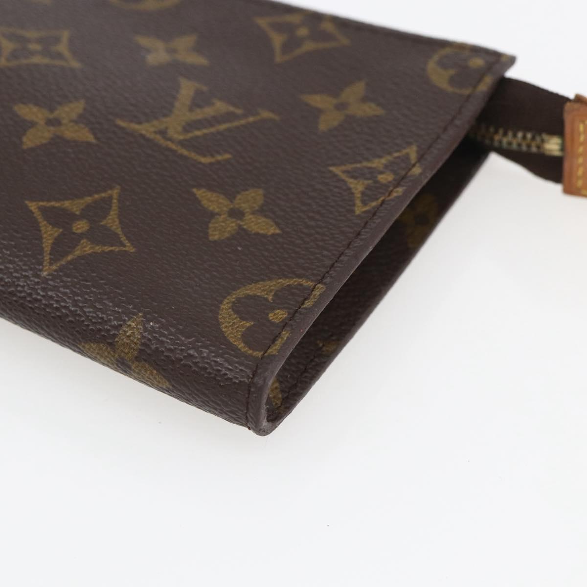 LOUIS VUITTON Monogram Bucket PM Accessory Pouch LV Auth fm5032