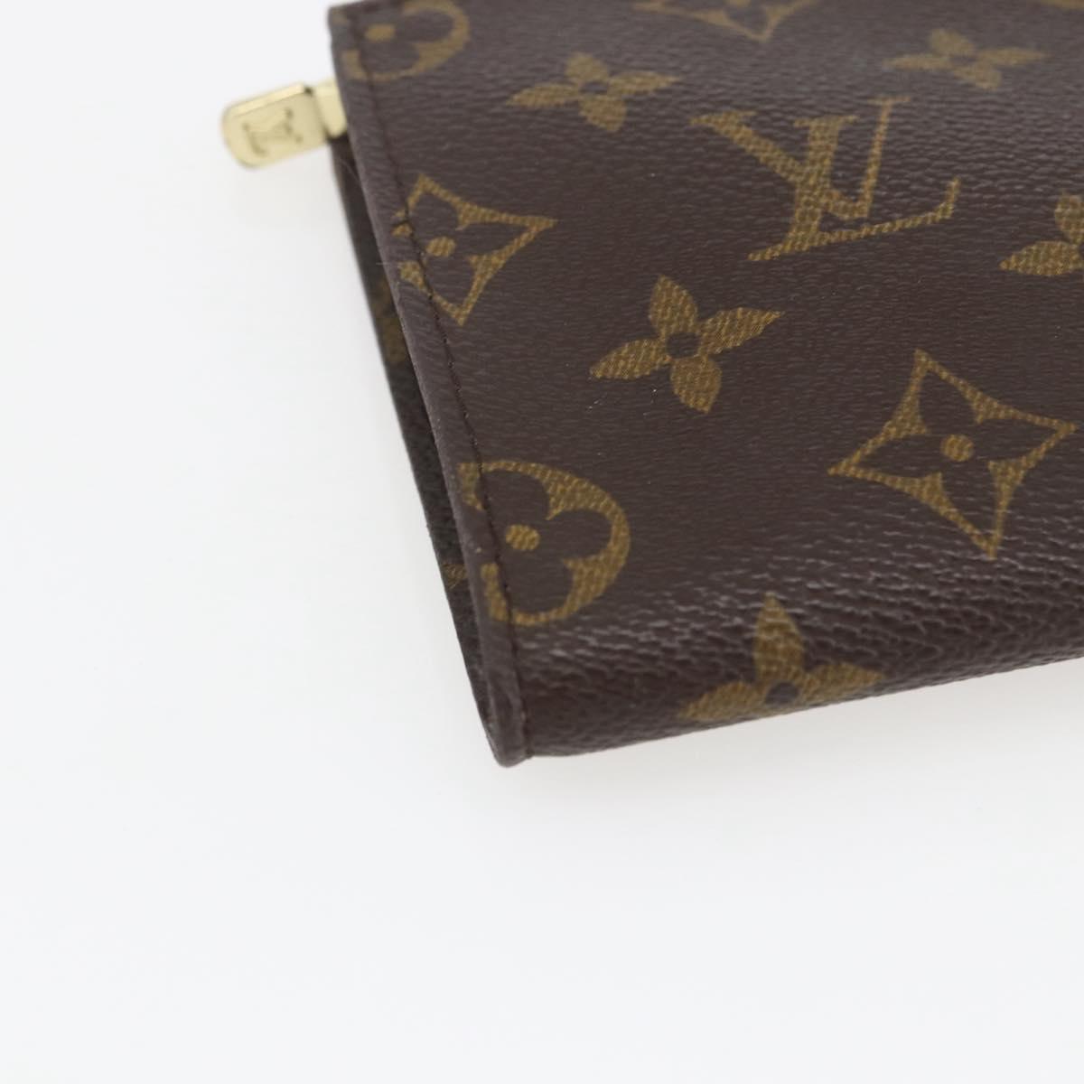 LOUIS VUITTON Monogram Bucket PM Accessory Pouch LV Auth fm5032