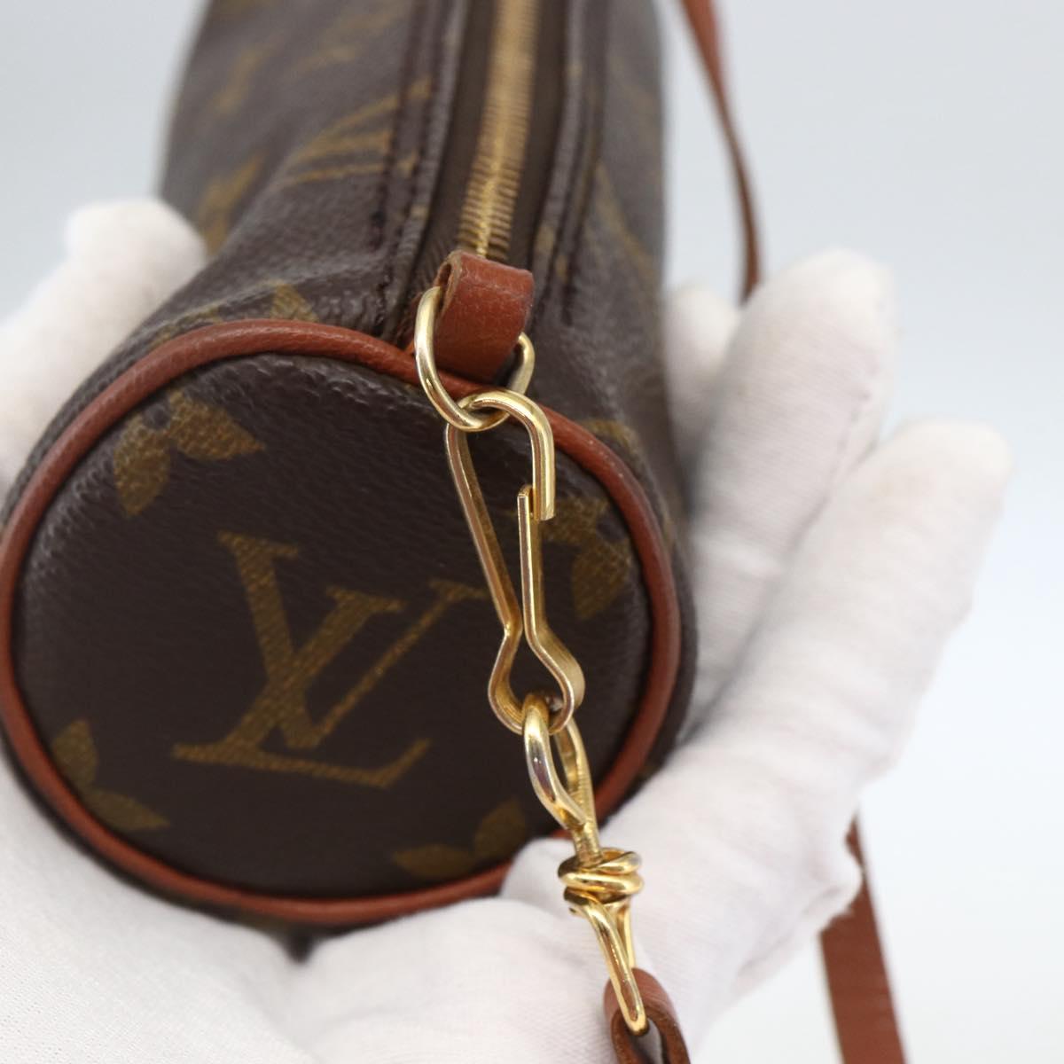 LOUIS VUITTON Monogram Papillon Pouch LV Auth fm5035