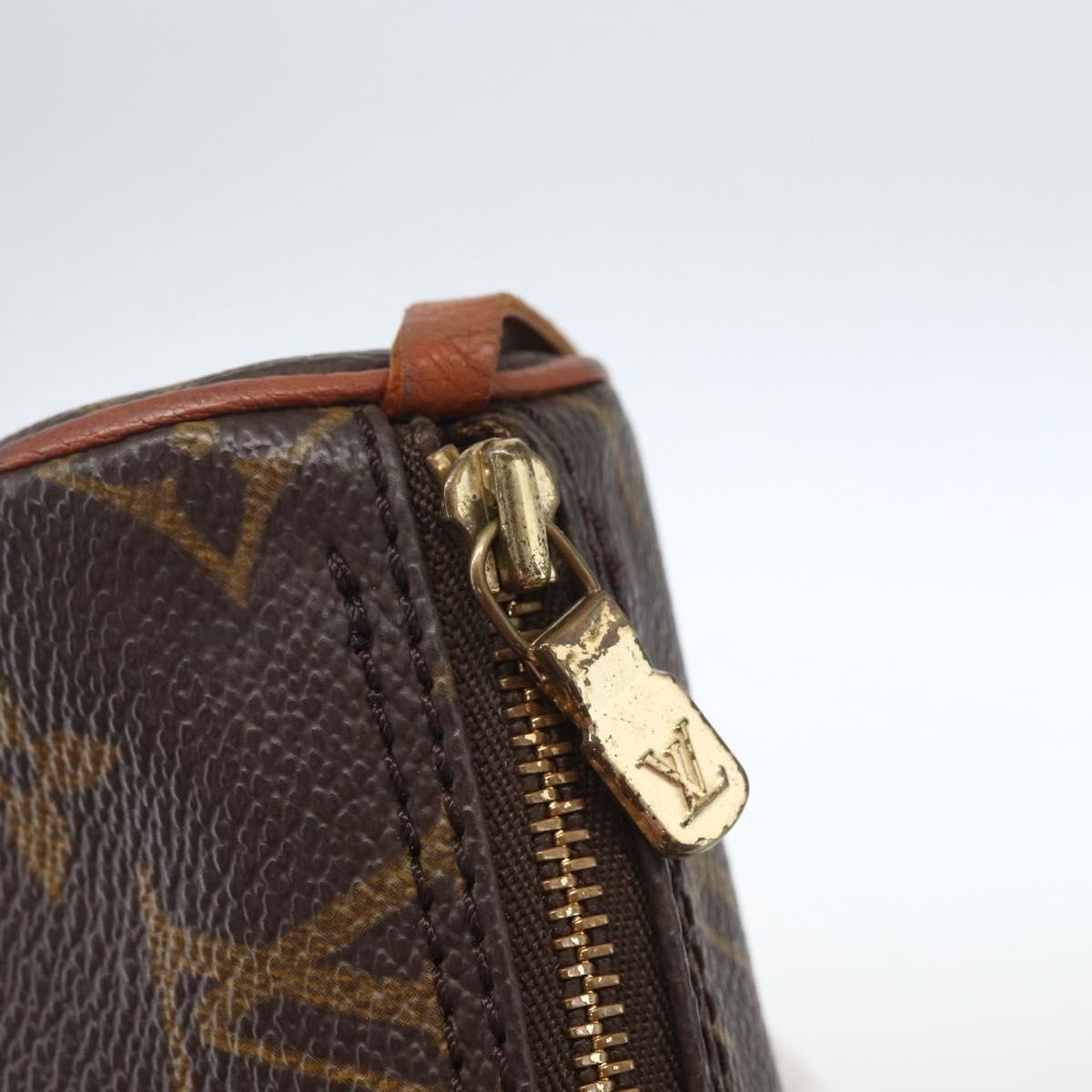 LOUIS VUITTON Monogram Papillon Pouch LV Auth fm5035