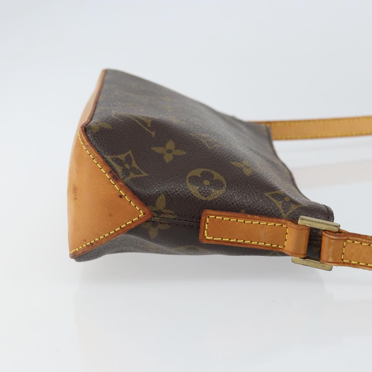 LOUIS VUITTON Monogram Trotteur Shoulder Bag M51240 LV Auth fm5038
