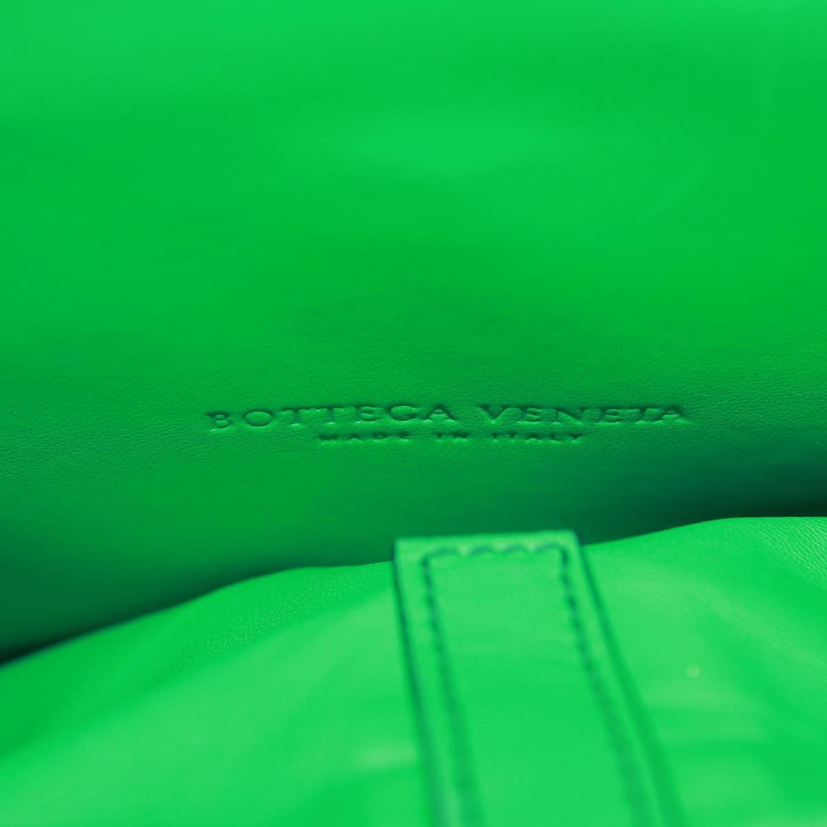 BOTTEGA VENETA INTRECCIATO Hand Bag Leather Green Auth fm5052V