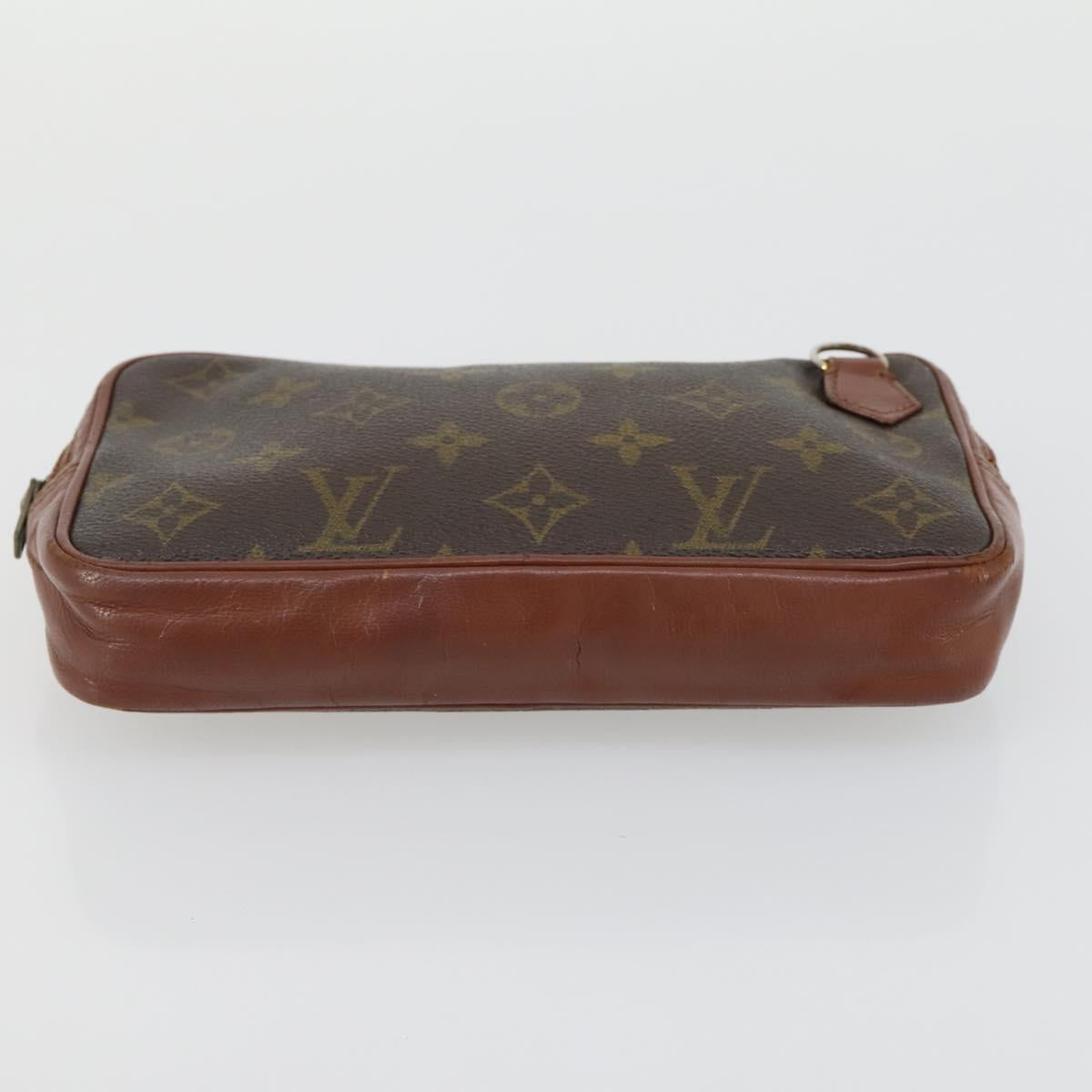 LOUIS VUITTON Monogram Pochette Marley Bandouliere Bag 3 Set LV Auth fm5057