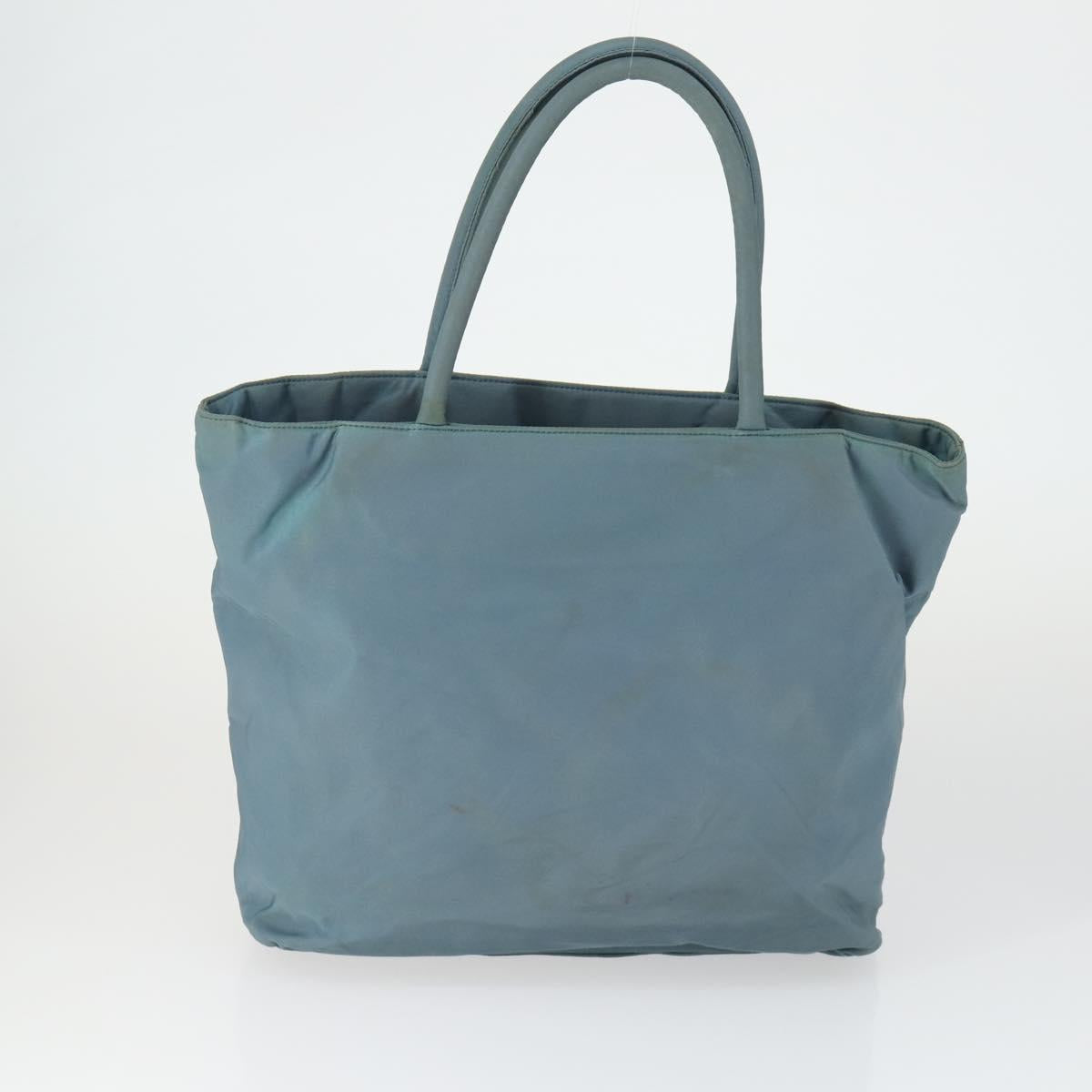PRADA Bag Nylon 5 Set Black Khaki blue Auth fm5059