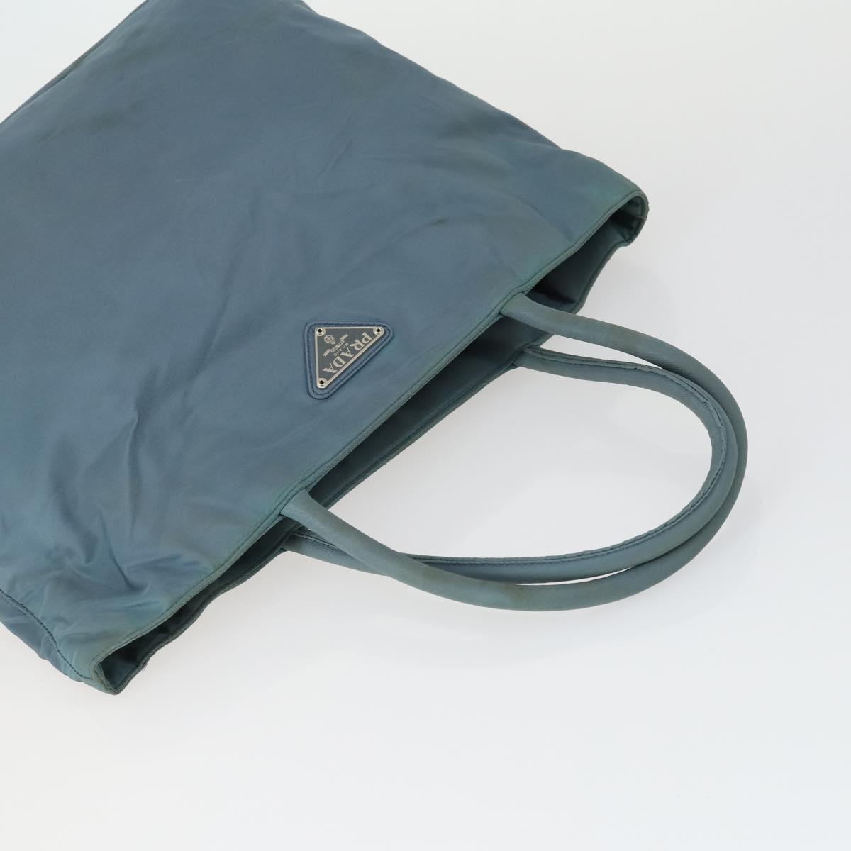 PRADA Bag Nylon 5 Set Black Khaki blue Auth fm5059