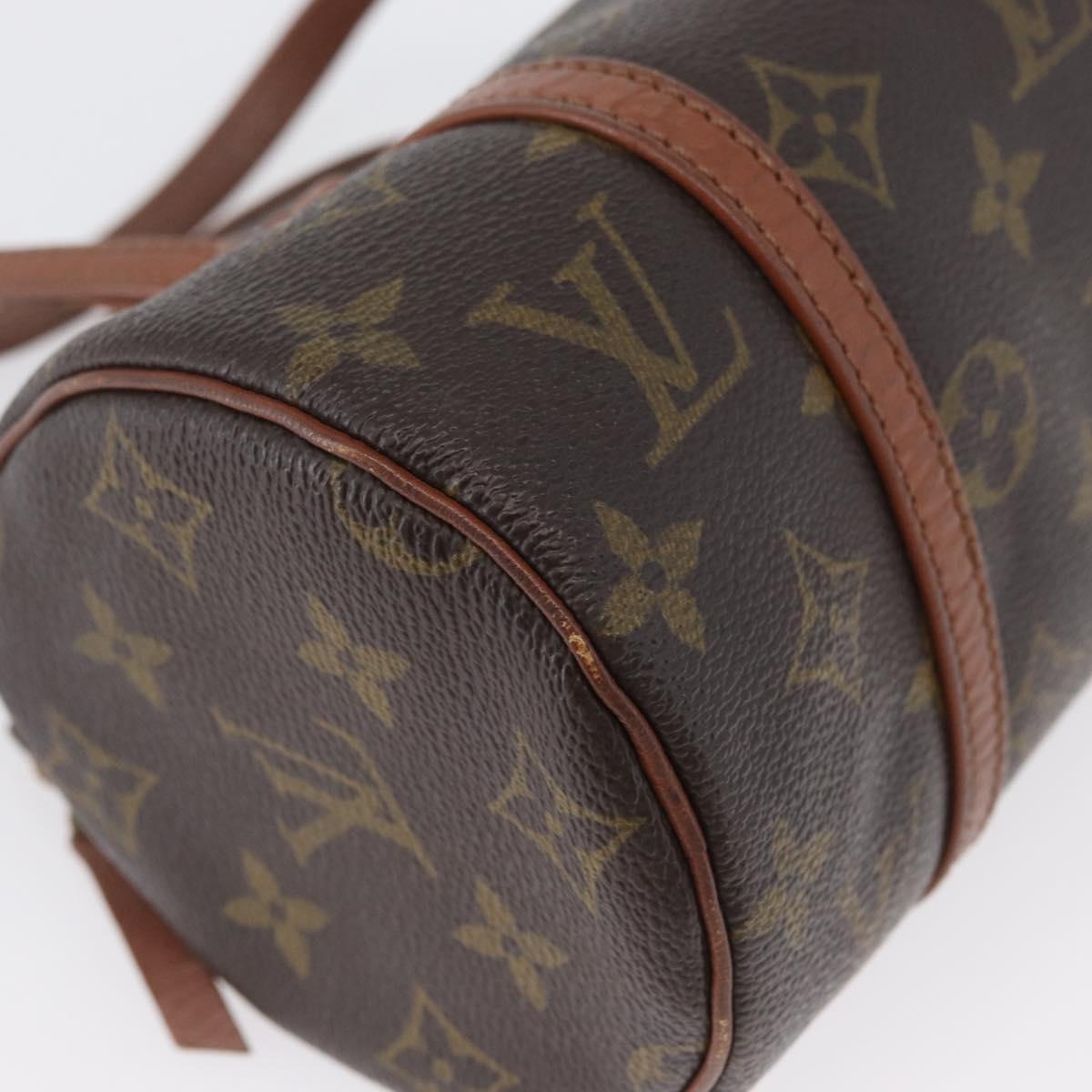 LOUIS VUITTON Monogram Papillon 22 Hand Bag M51367 LV Auth fm5077