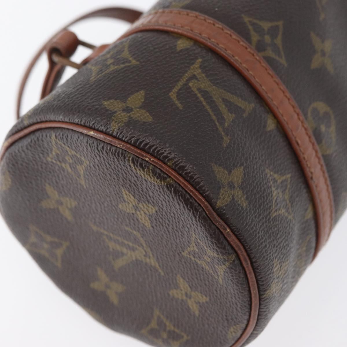 LOUIS VUITTON Monogram Papillon 22 Hand Bag M51367 LV Auth fm5077
