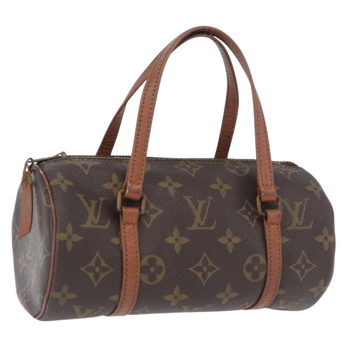 LOUIS VUITTON Monogram Papillon 22 Hand Bag M51367 LV Auth fm5077