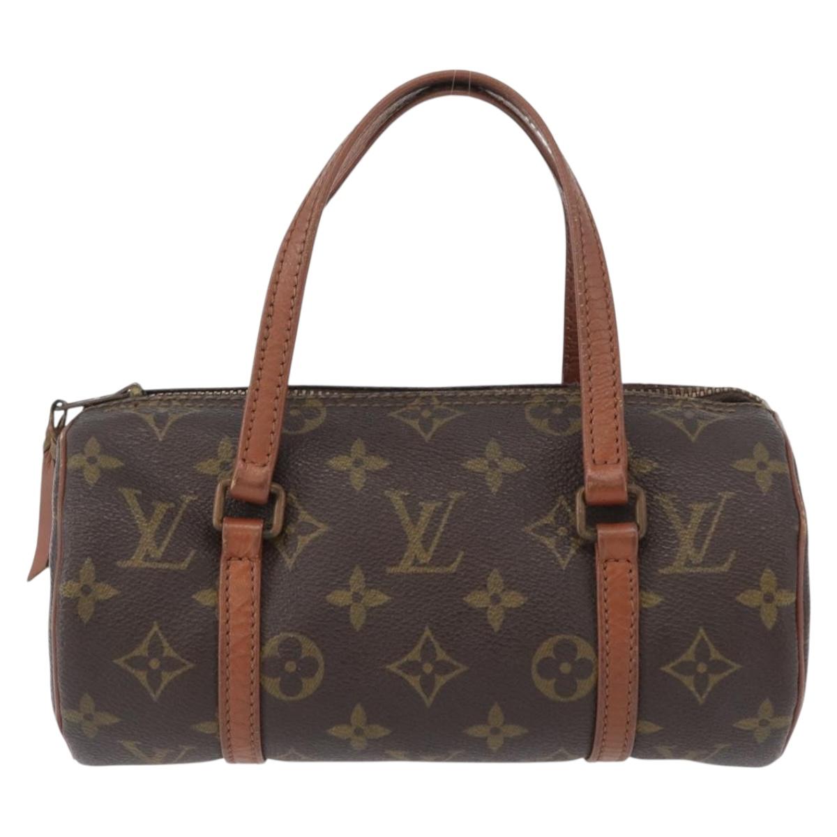 LOUIS VUITTON Monogram Papillon 22 Hand Bag M51367 LV Auth fm5077