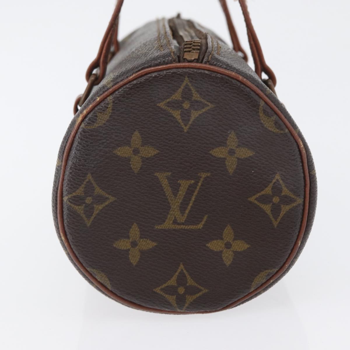 LOUIS VUITTON Monogram Papillon 22 Hand Bag M51367 LV Auth fm5077